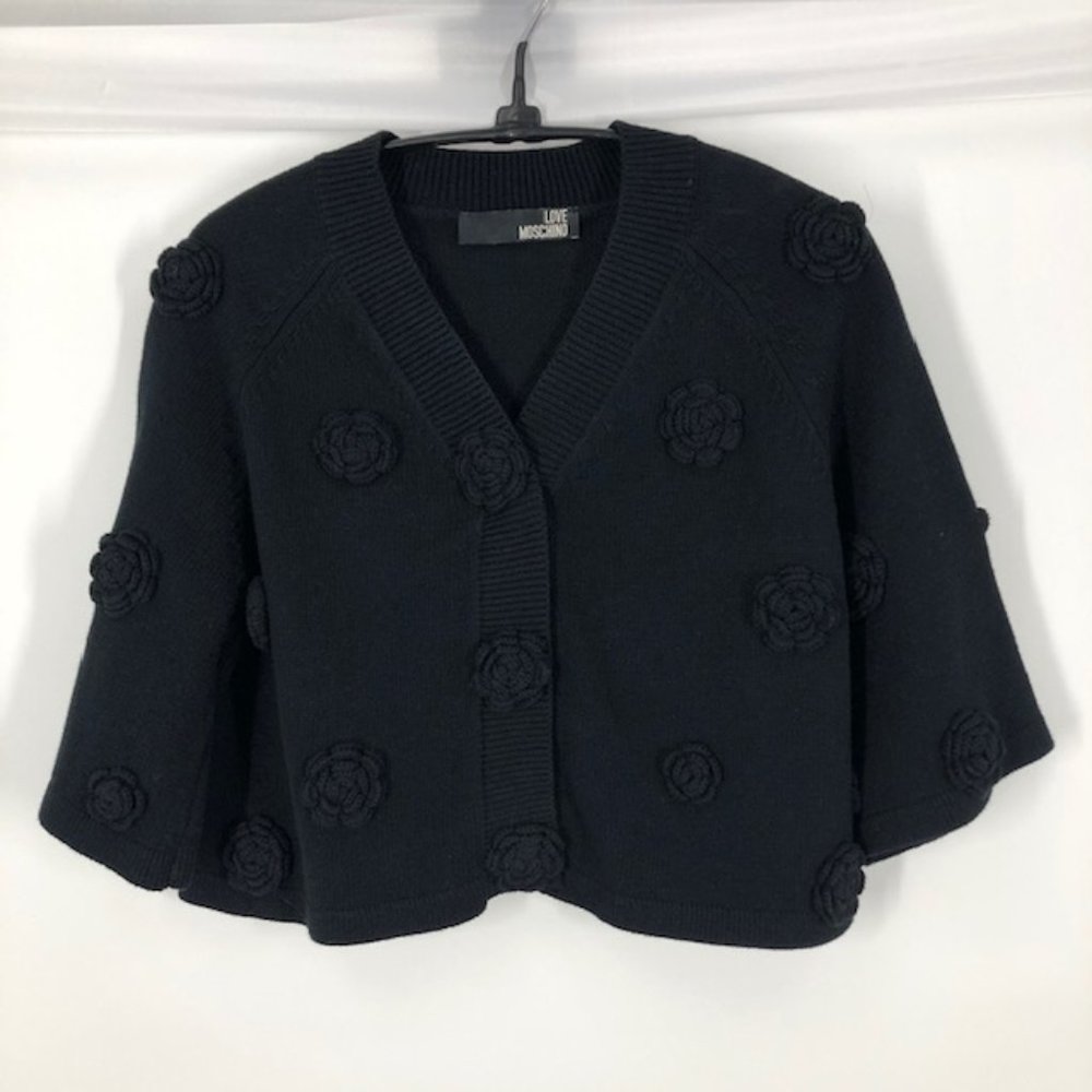 LOVE MOSCHINO Cropped Sweater